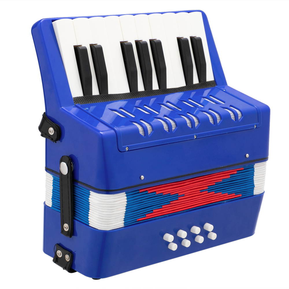 17-Key 8 Bass Kids Accordion Children's Mini Musical Instrument Easy to Learn Music