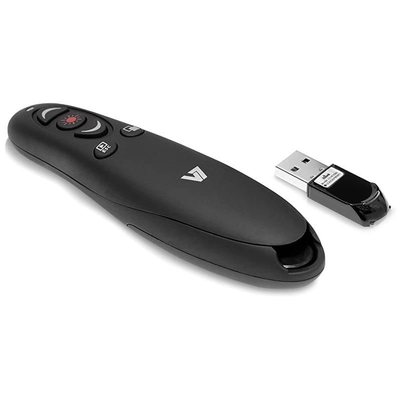 WP100024G19NB Professional Wireless Presenter with Laser Pointer and microSD Card Readerred