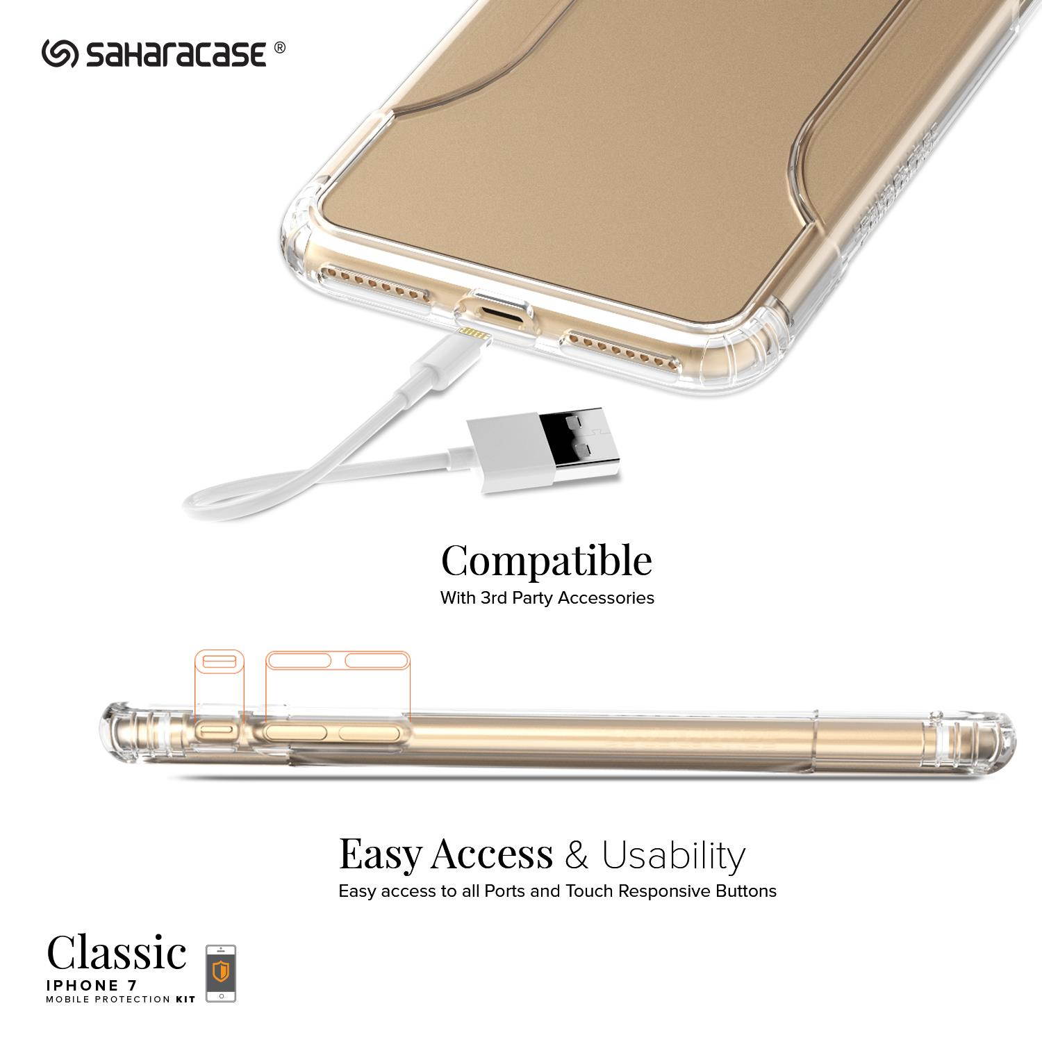 Moshi Vitros Clear Case for iPhone 11 - For Apple iPhone 11 Smartphone - Clear, Raven Black - High Gloss