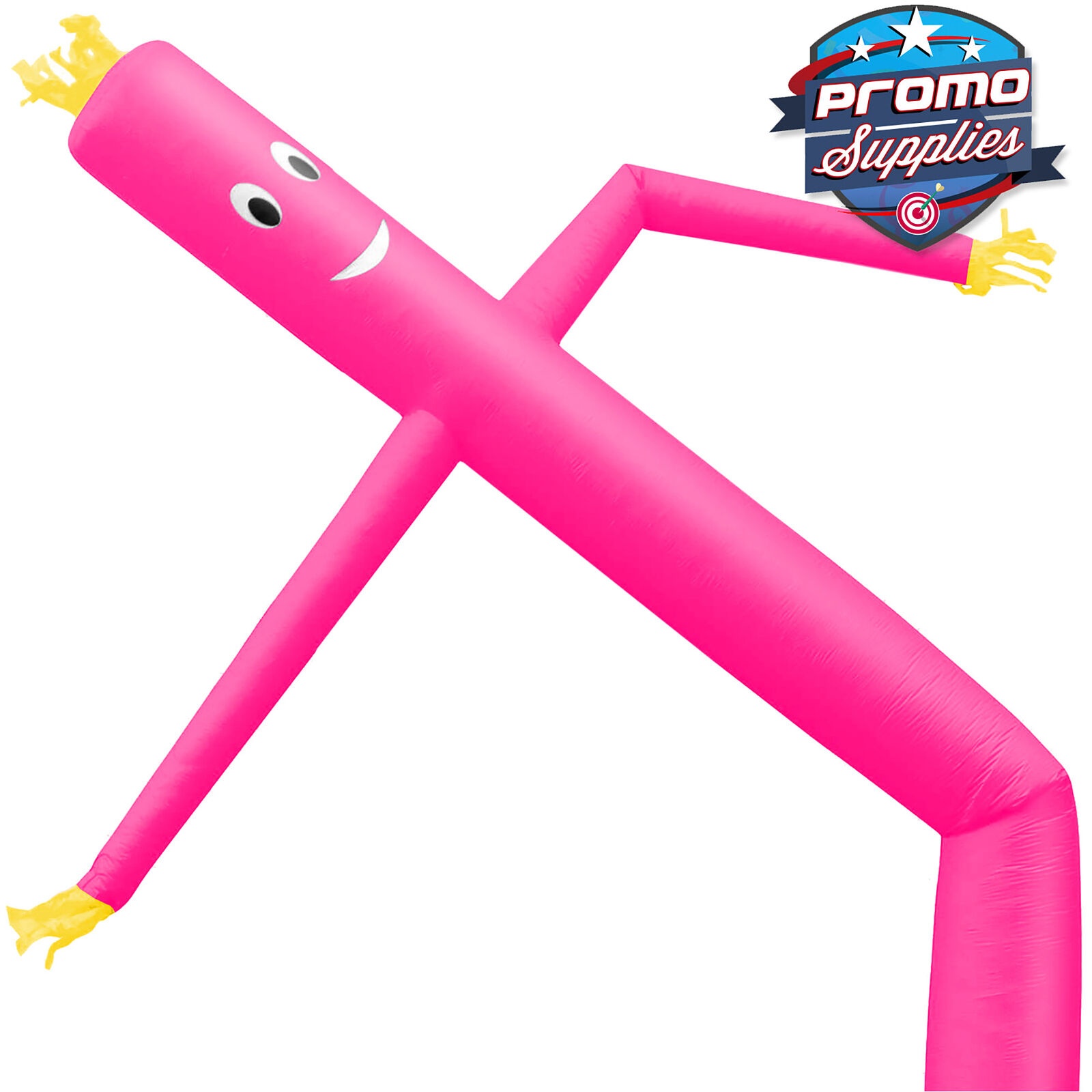 20 ft Iatable Wacky Waving Flailing Arms Tube Man - Pink Dancing Air Puppet