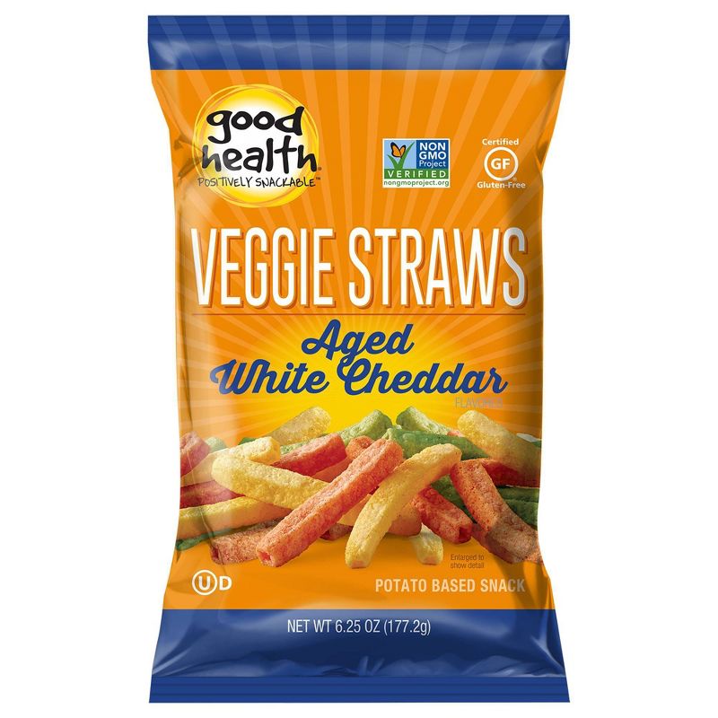Good Health White Cheddar Veggie Straws - 6.25oz