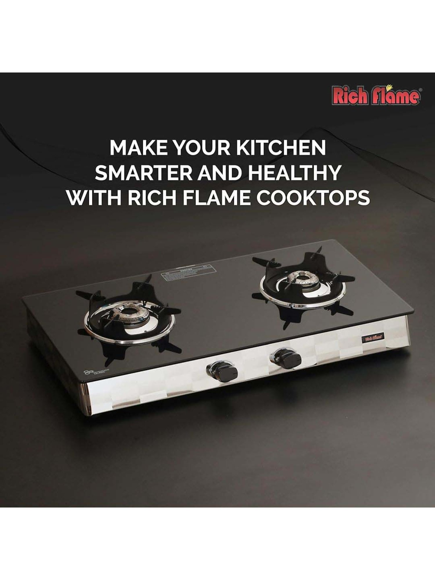 Glen LPG Gas Stoves with 3 Burner