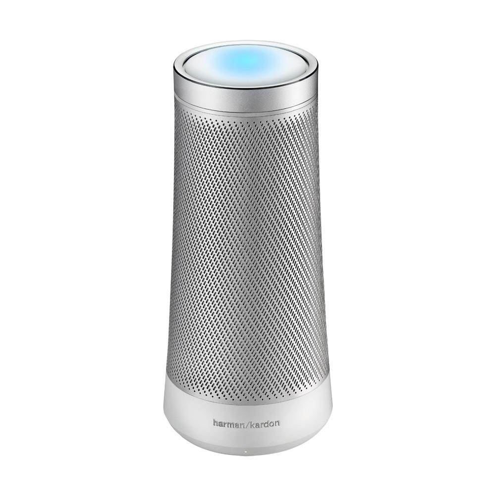 Harman Kardon INVOKE Voice-Activated Speaker with Cortana HKINVOKESILAM (Silver)