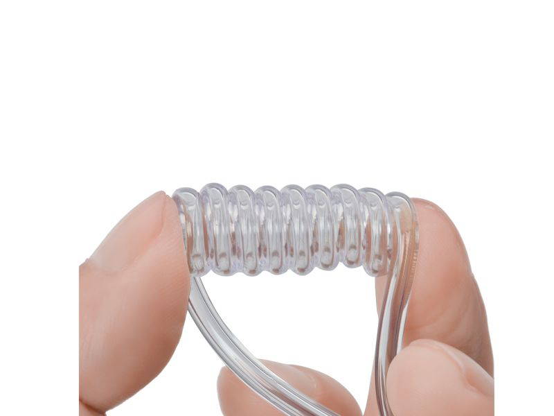 HYS Covert Headset Acoustic Air Tube 3.5mm 1 pin For Two Way Radio