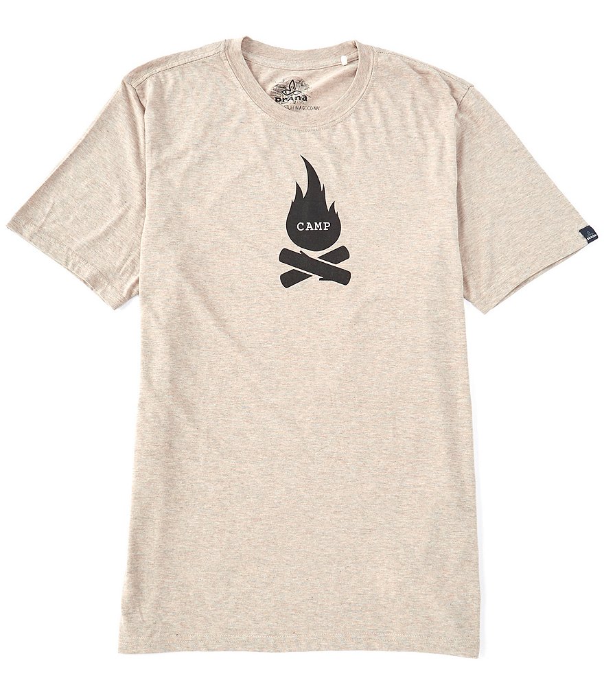 prAna Camp Fire Journeyman Recycled Materials Short-Sleeve Tee