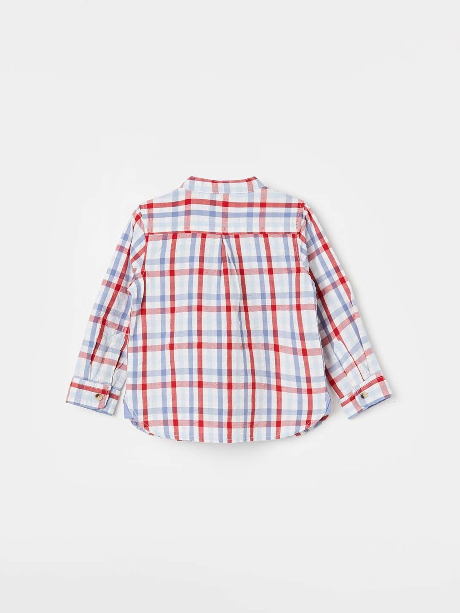 Juniors by Lifestyle Multicolor Cotton Chequered Full Sleeves Shirt
