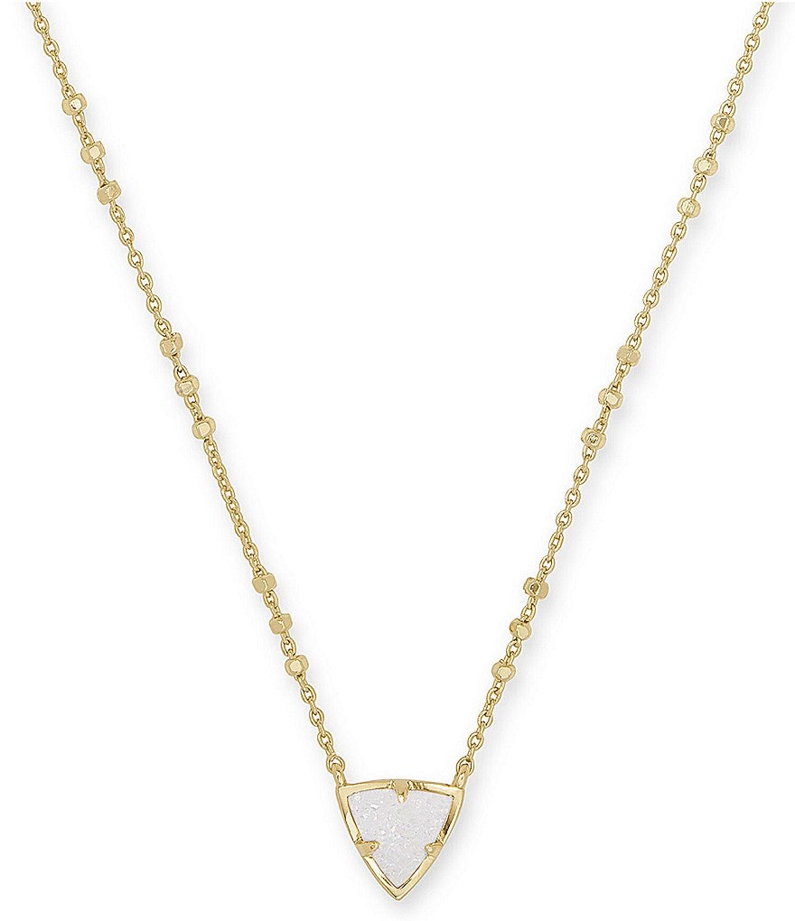 Kendra Scott Perry Short Gold Pendant Necklace