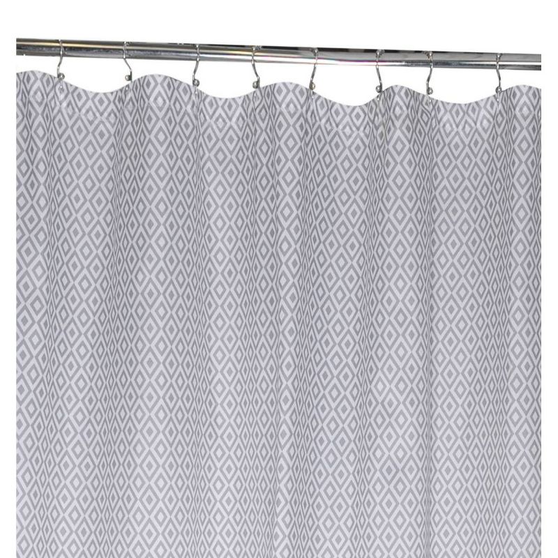 Whales Shower Curtain White/Blue - Moda at Home