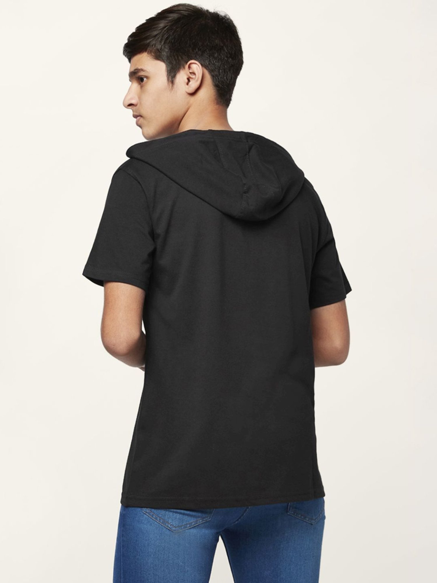 Coolsters by Pantaloons Kids Black Cotton Printed T-Shirt