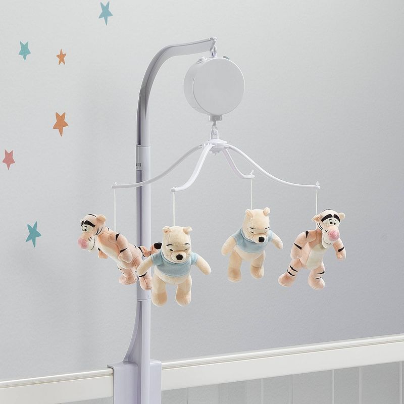 Lambs & Ivy Winnie the Pooh Hugs Musical Baby Crib Mobile