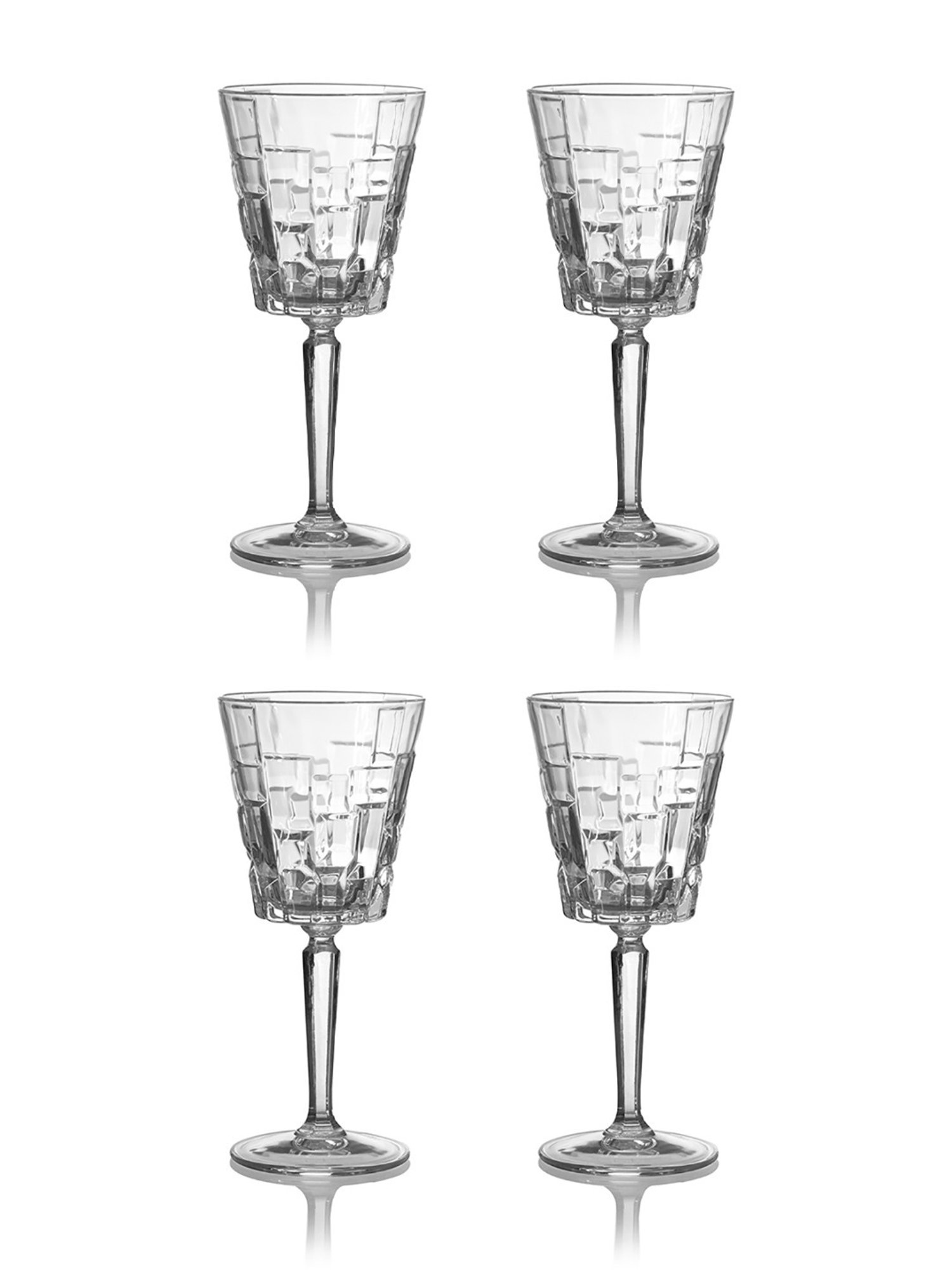 Mikasa Julie Transparent Glass Flute Glass (0.266 L) - Set of 4