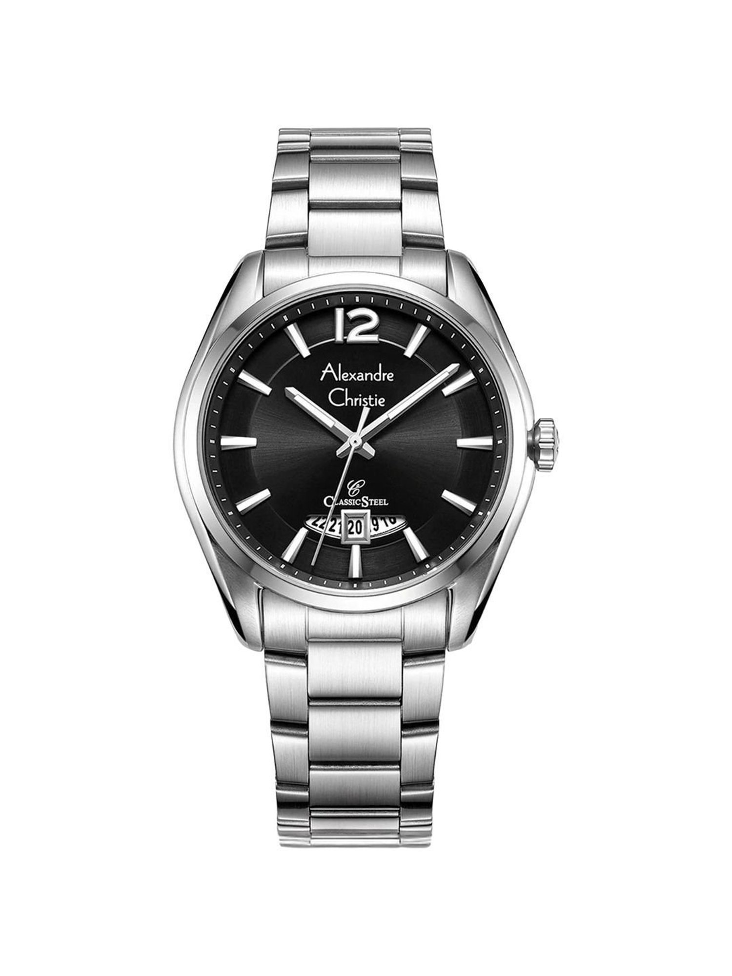 ALEXANDRE CHRISTIE 8679MDBSSBA AC Collection Classic Analog Watch for Men