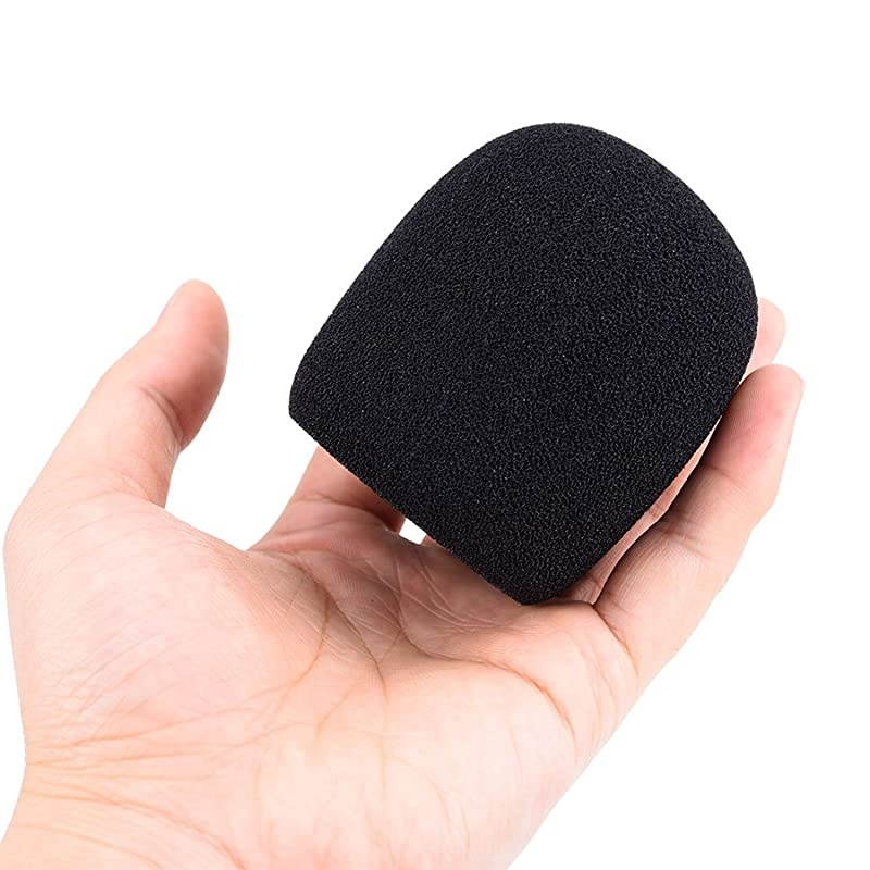 5 Pack Foam Mic Cover Handheld Microphone Windscreen 5 Pack