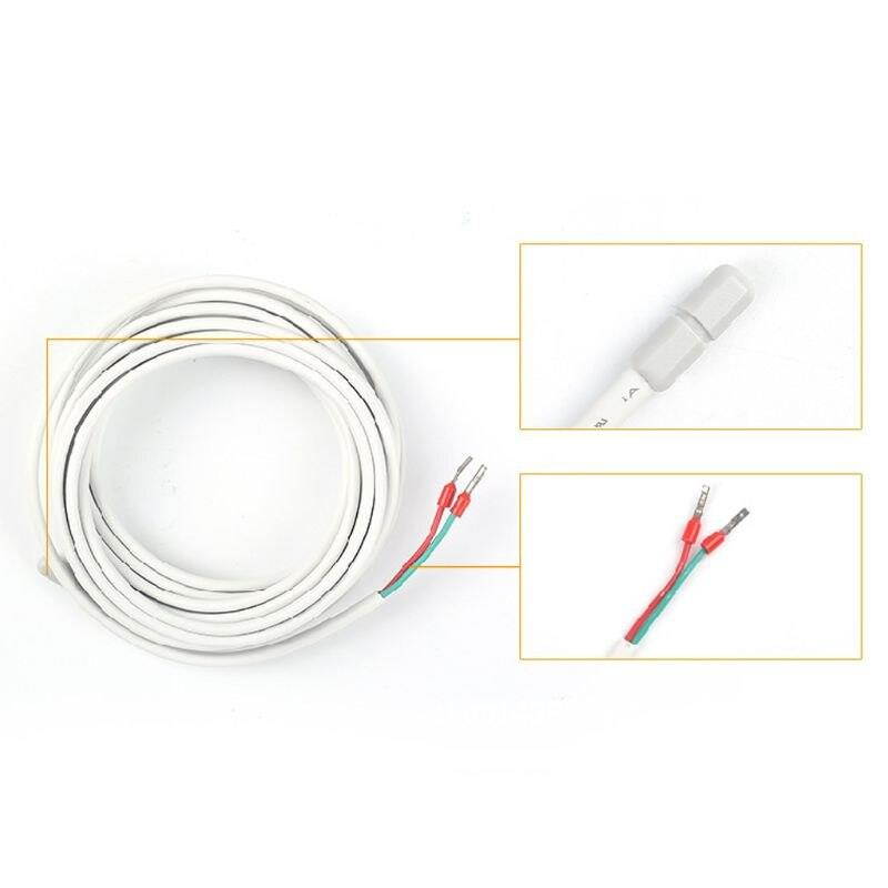 High-power Electric Heating Floor Heating Thermostat Touch Screen Black Backlight Dual-temperature Dual-control Floor Heating Th