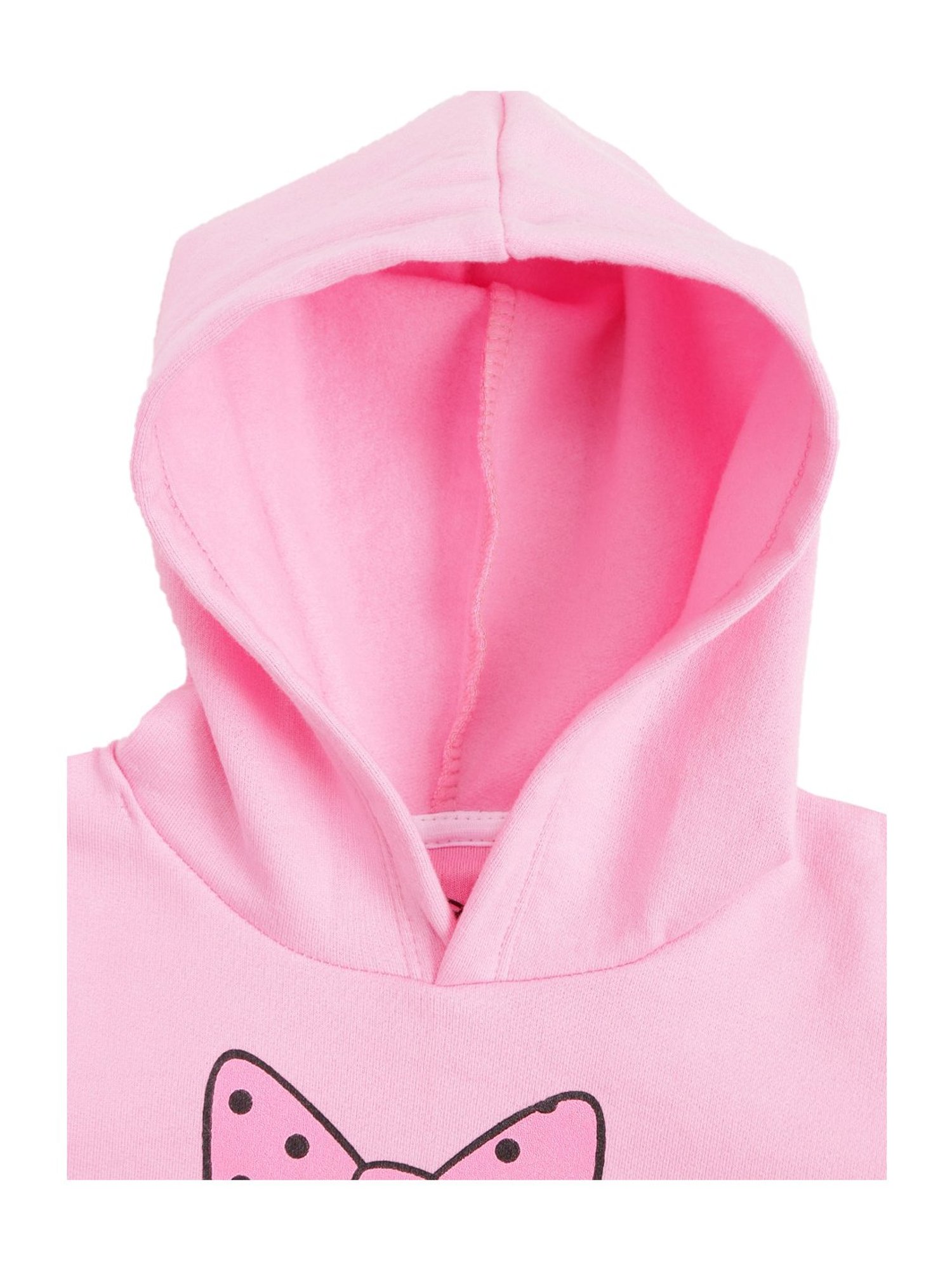 Lazy Shark Kids Pink Printed  Hoodie