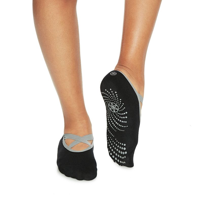 Gaiam Yoga Barre Socks - Black