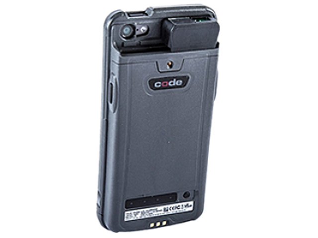 Code Reader CR4300 Enterprise-grade 1D/2D Barcode Reader Sled for iPhone SE, Light Gray, USB Kit - CR4400-K100-PKC2A