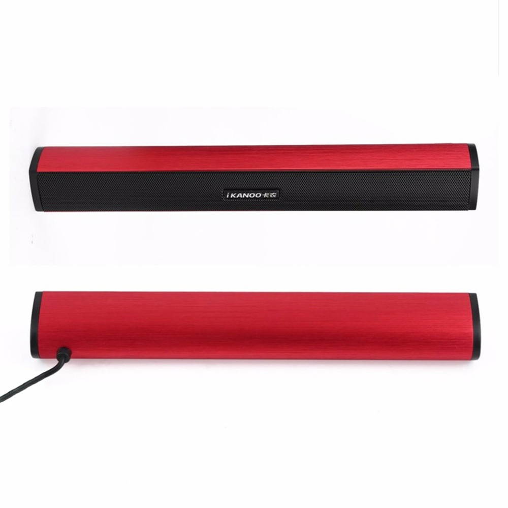 Mini USB Lautsprecher Laptop Subwoofer Stereo Soundbar Loudspeaker for Noteook PC Computer TV