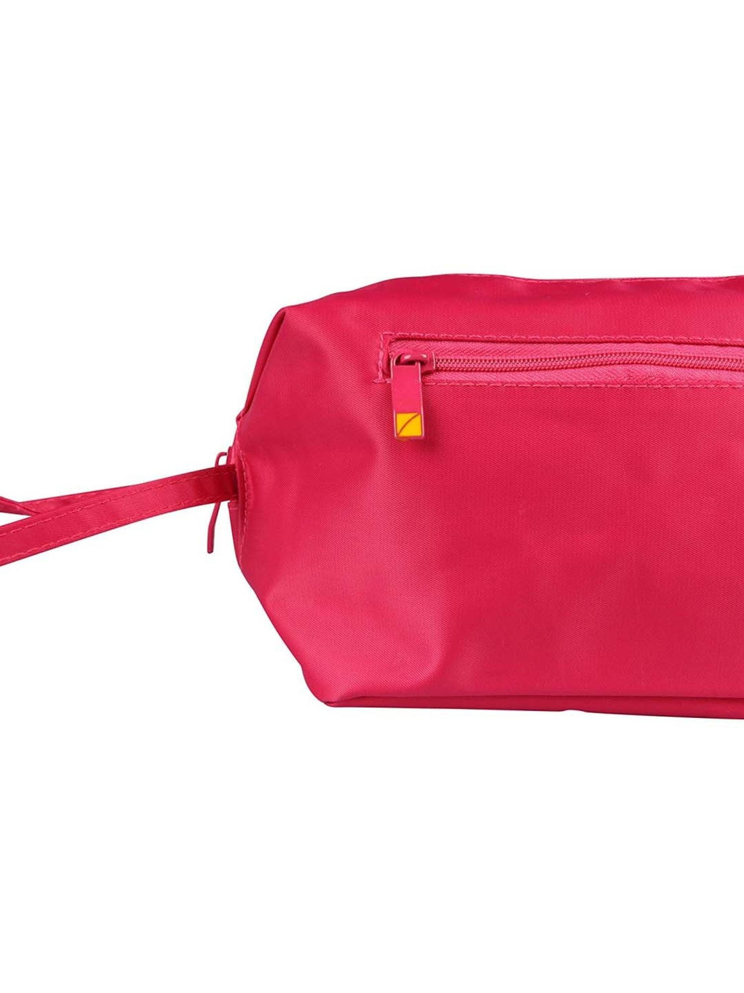 Travel Blue Pink Solid Pouch
