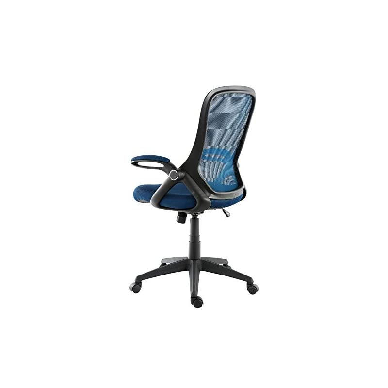 Sadia Office Chair in Mesh, Blue