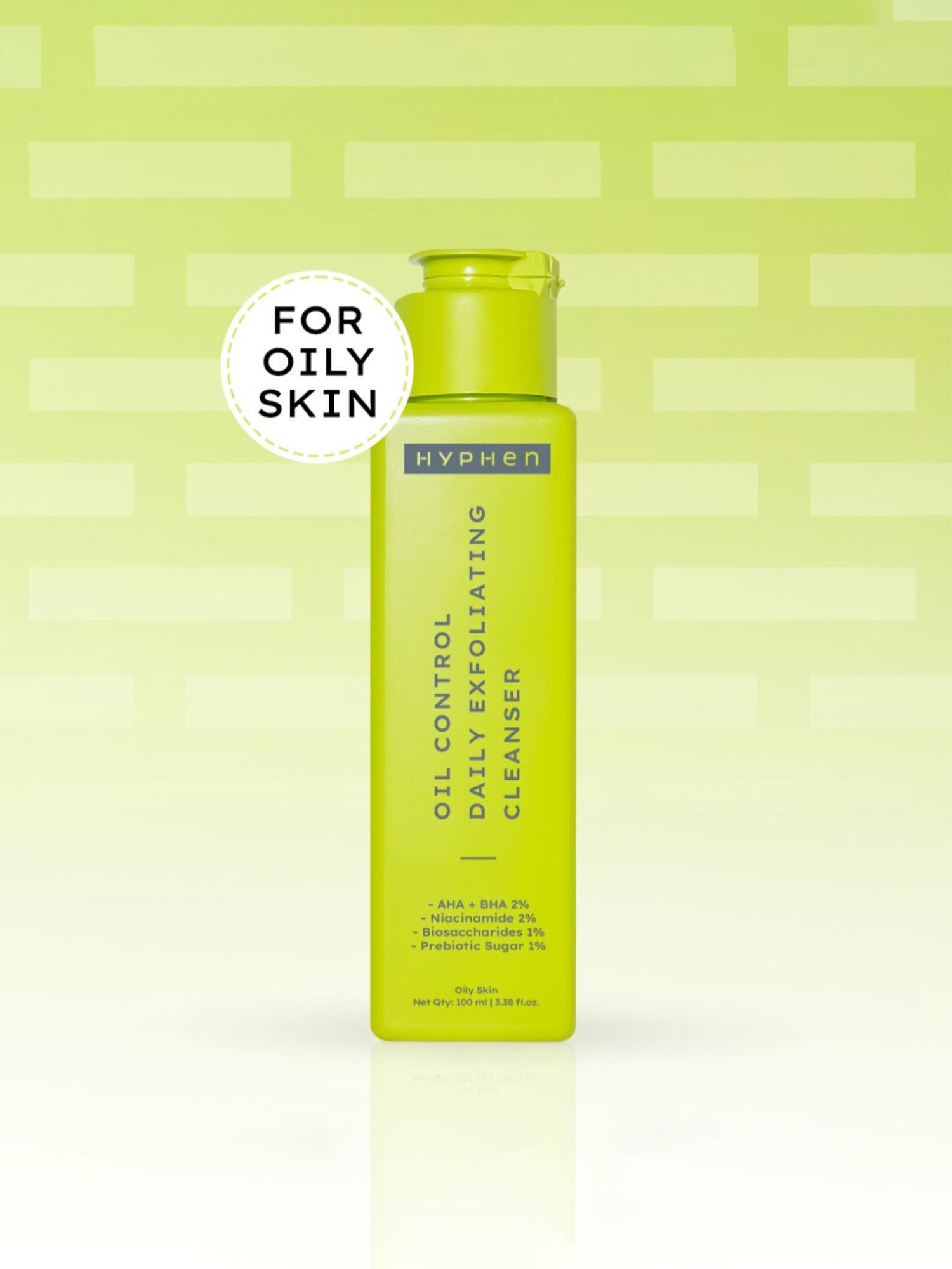 Hyphen Oil Control Daily Exfoliating Cleanser - 100 ml