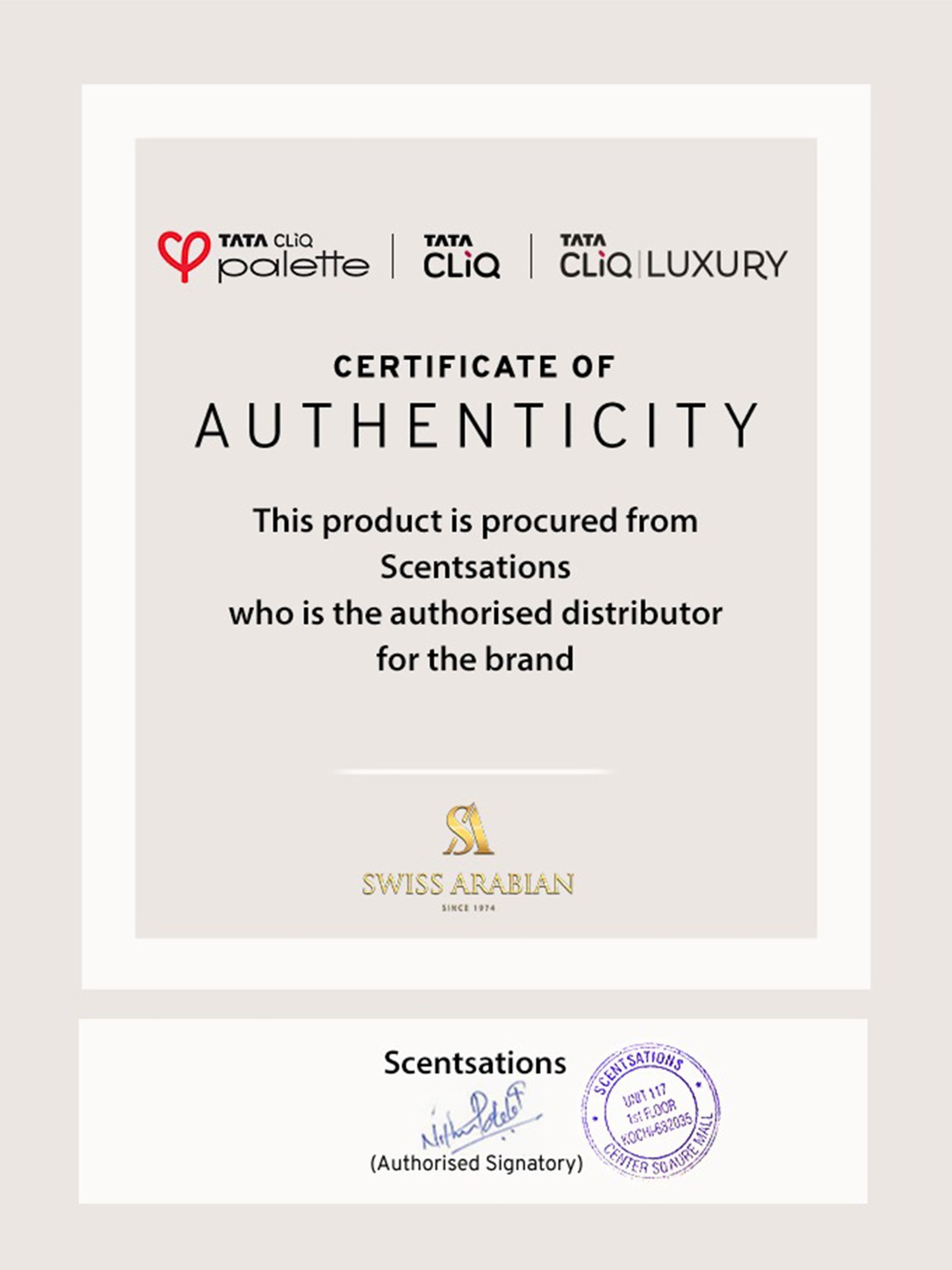 SWISS ARABIAN Shaghaf Oud Azraq Eau de Parfum - 75 ml