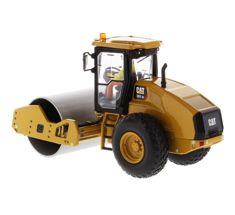 CAT Caterpillar CS11 GC Vibratory Soil Compactor with Operator "High Line Series" 1/50 Diecast Model by Diecast Masters
