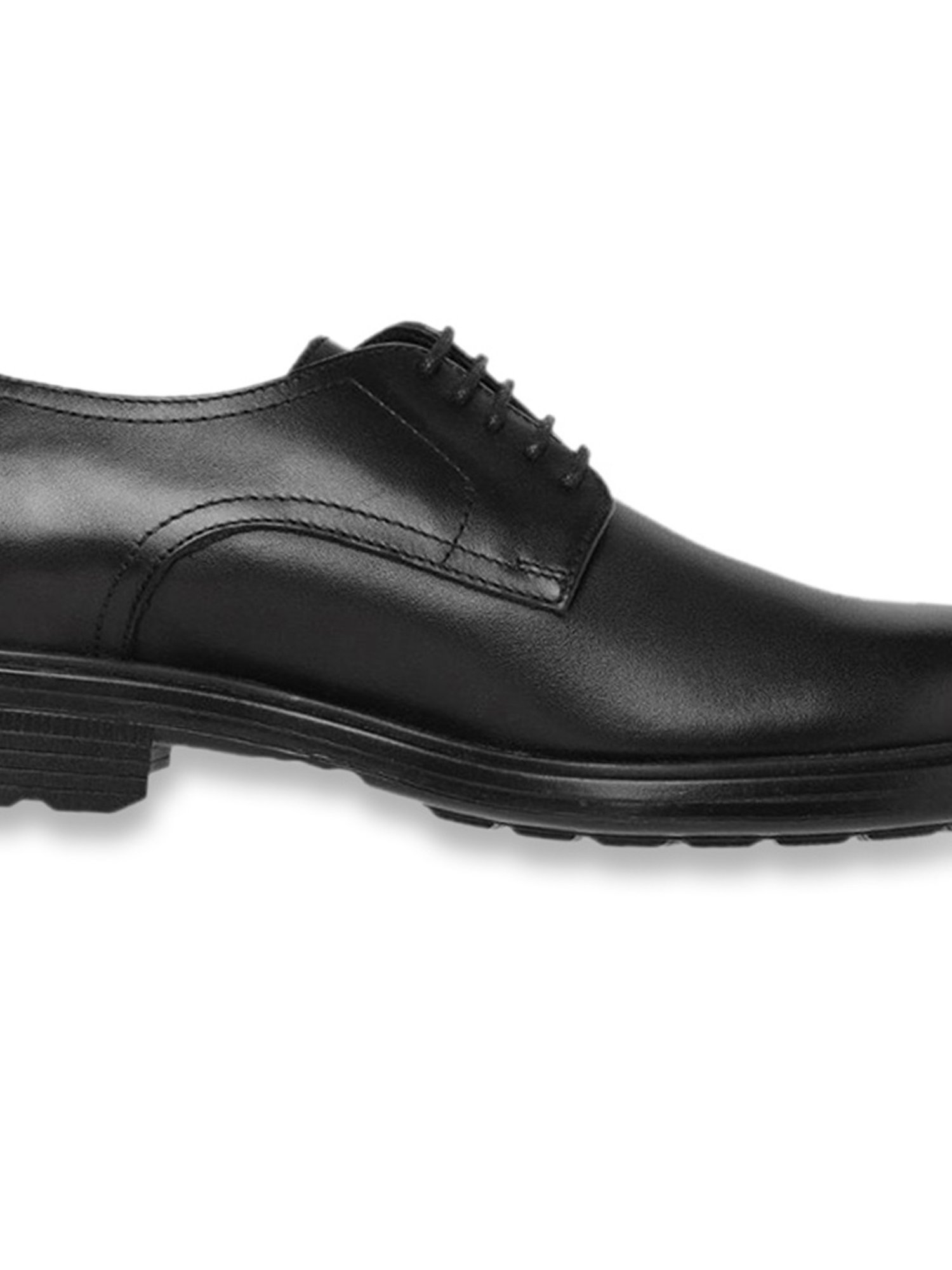 Geox Men's Walk Pleasure Black Derby Shoes