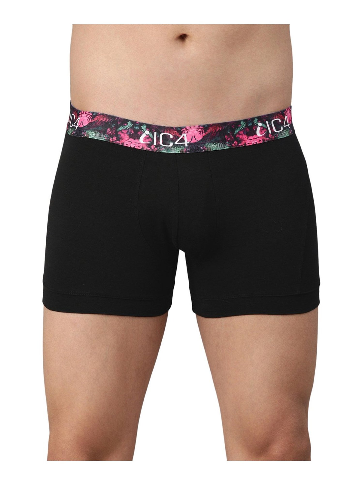 IC4 Grey & Black Trunks - Pack of 2