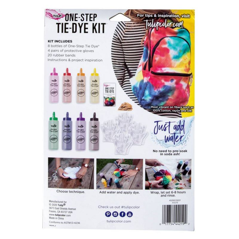 Tulip 37pc One Step Tie Dye Kit - Rainbow