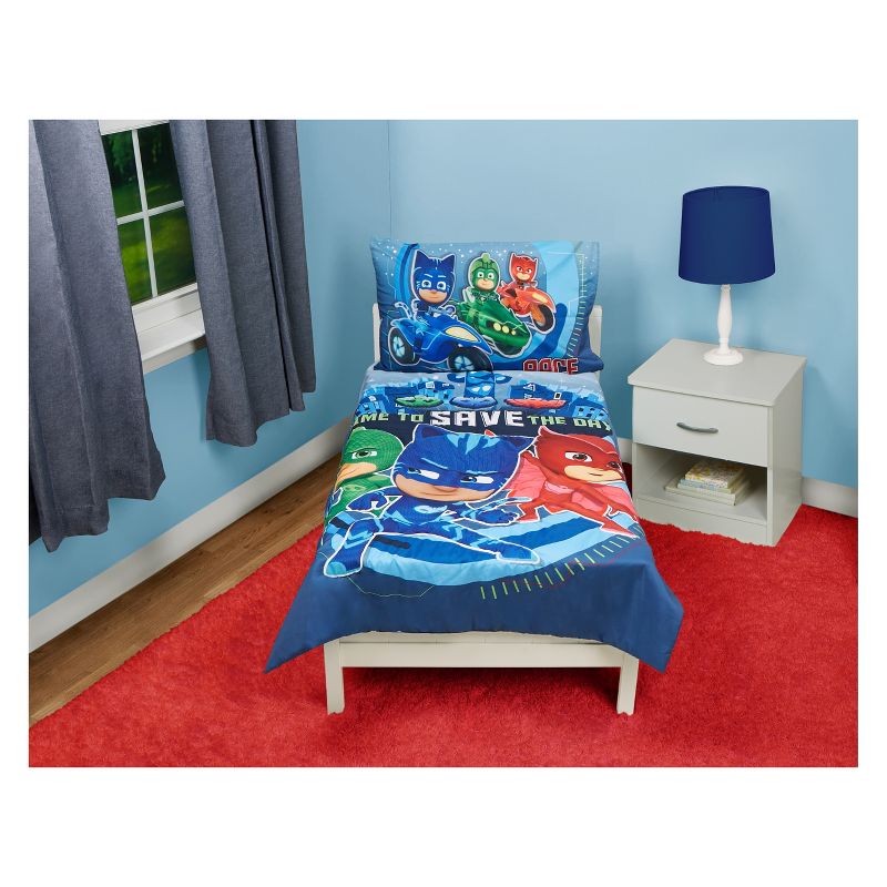 PJ Masks Toddler Bedding Set Blue