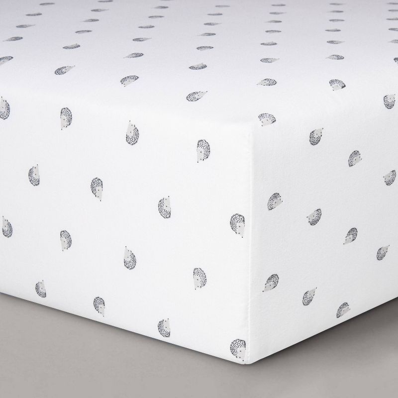 Fitted Crib Sheet Hedgehogs - Cloud Island™