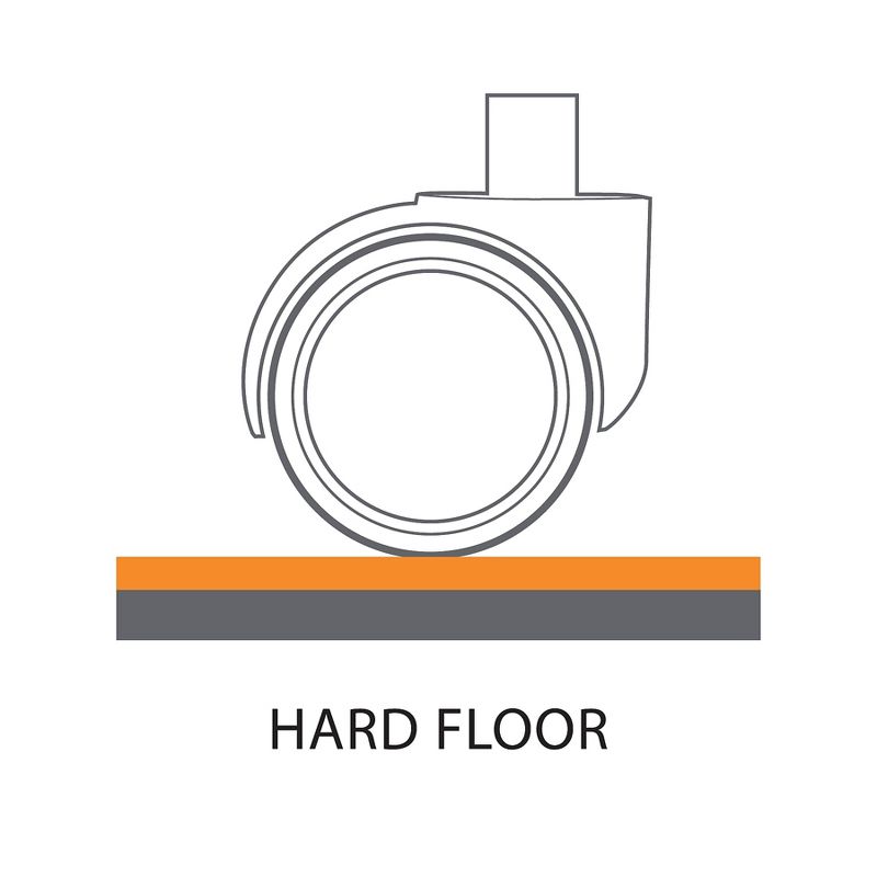 3'10"x5' Rectangle Solid Office Chair Mat Clear - Staples