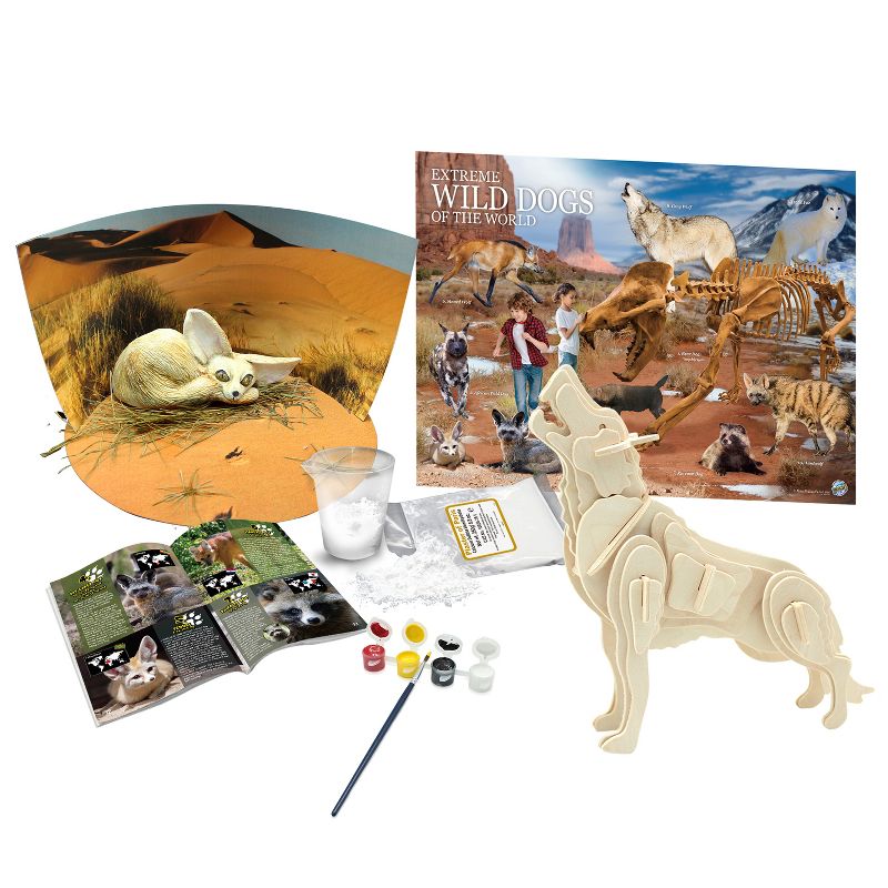 Wild Environmental Science Extreme Wild Dogs of the World - For Ages 6+