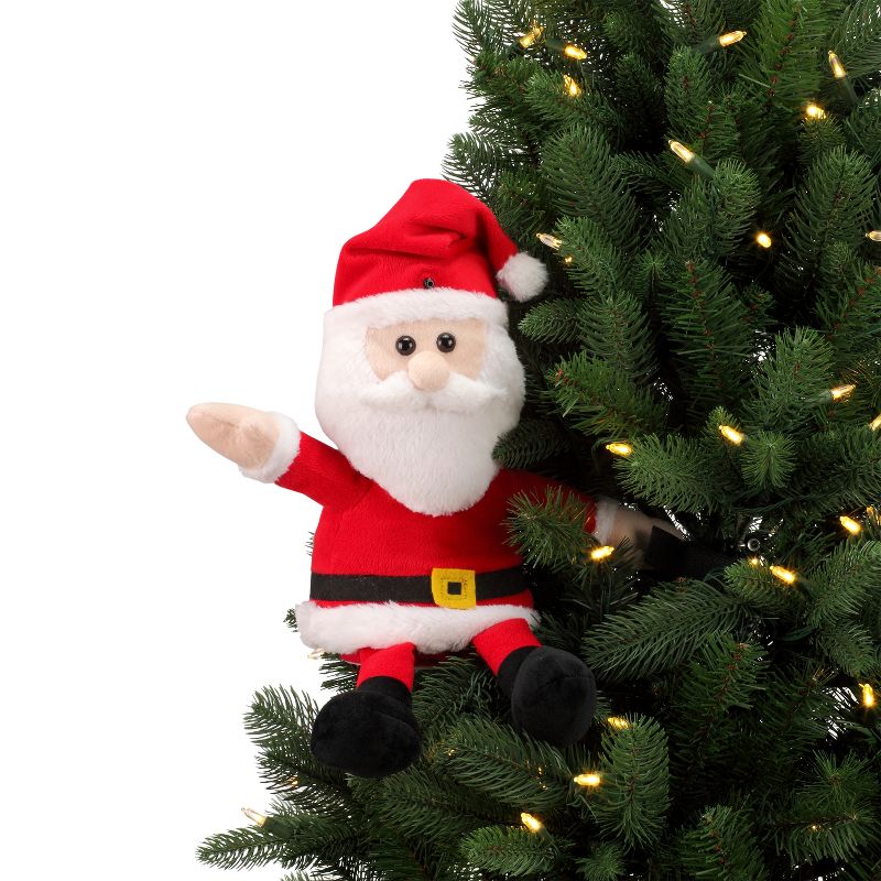 Mr. Christmas Christmas Tree Hugger Animated Musical Decoration - Santa