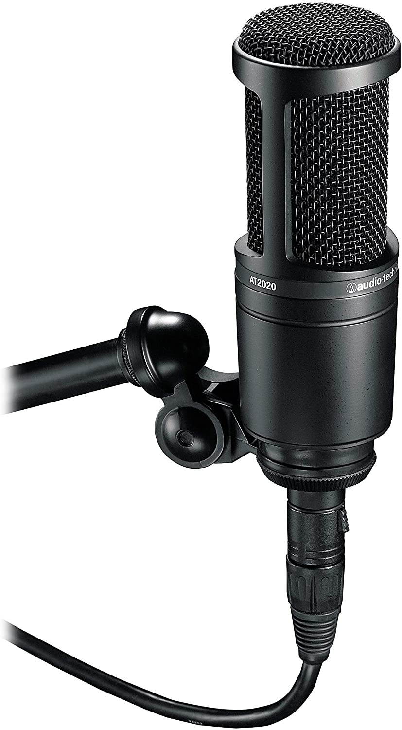 Audio-Technica AT2020 Large Diaphragm Condenser Microphone