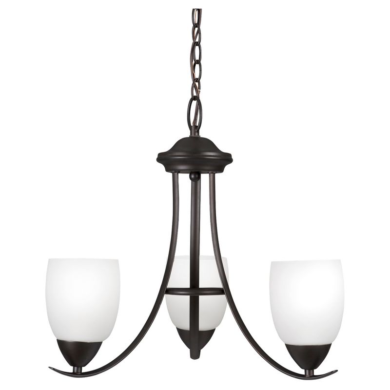 Yosemite Three Lights Chandelier Oil Rubbed Bronze