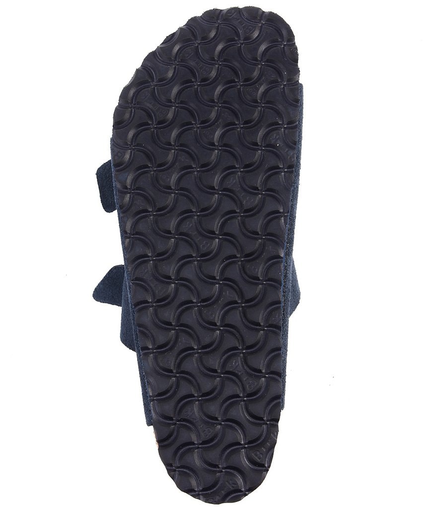 Birkenstock Arizona Men's Suede Double Banded Slip On Sandals