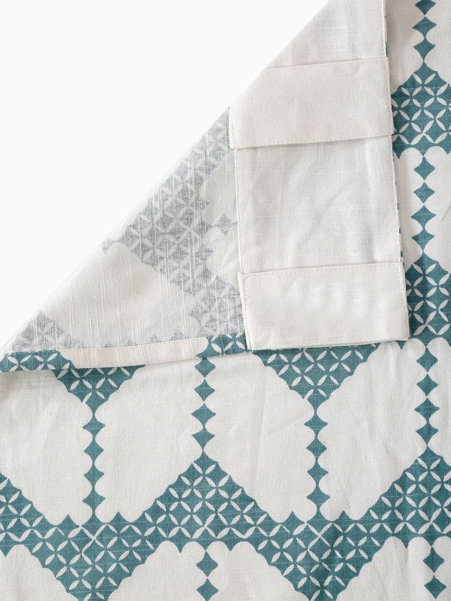 Swayam Brown Paisley J&B Blackout Eyelet Door Curtain - Single Piece (7 Ft)