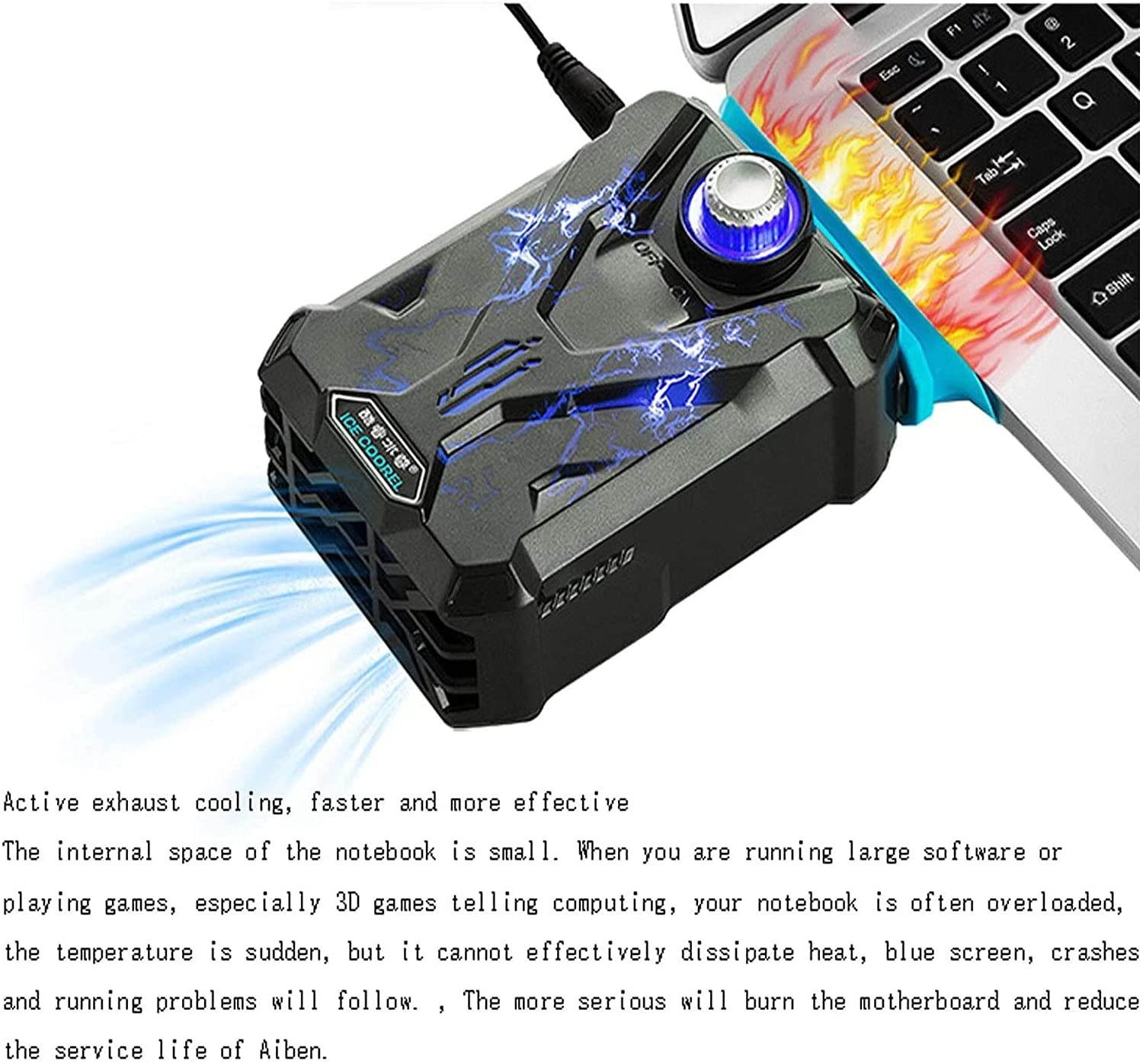 Computer Cooler USB Cooling Fan Laptop Notebook Cinema Cooler USB External Heat Sink Computer Bracket High Speed Mute Cool Pad (Color : NO.3)