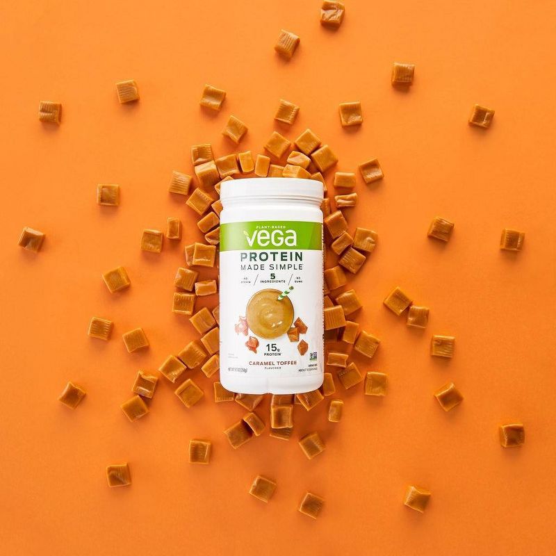Vega Protein Made Simple Protein Powder - Caramel Toffee - 9.1oz