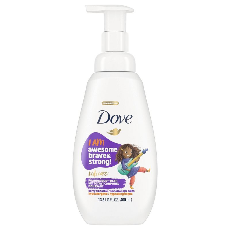 Dove Kids Care Hypoallergenic Foaming Body Wash Berry Smoothie - 13.5 fl oz