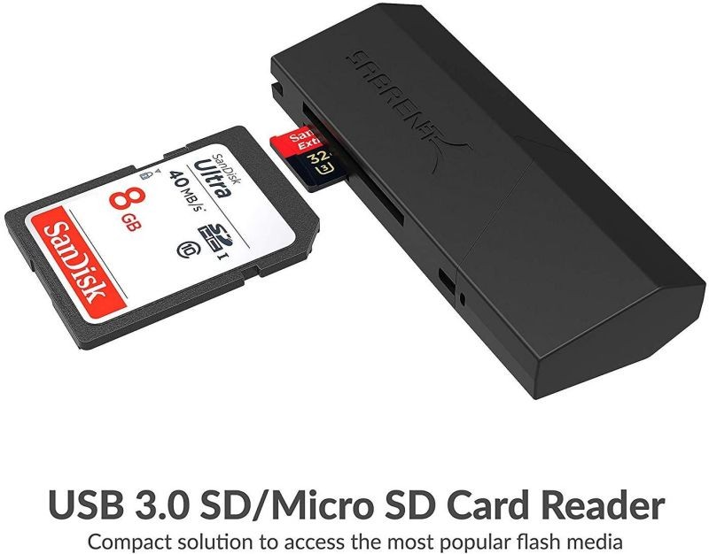 TOPRAM micro TF microSD microSDHC microSDXC to SD Adapter support Samsung Kingston SanDisk up to 128GB Capacity