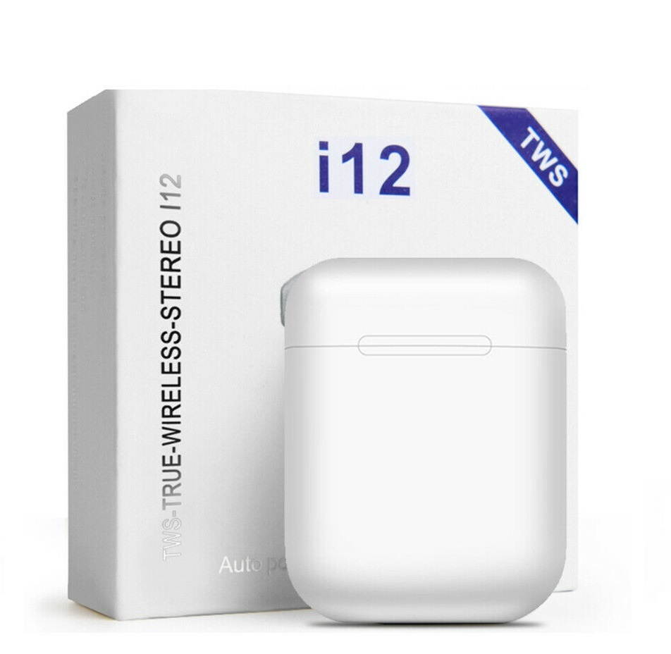 i12 TWS Bluetooth 5.0 Earbuds Wireless Headphones Earphones For iphone Android