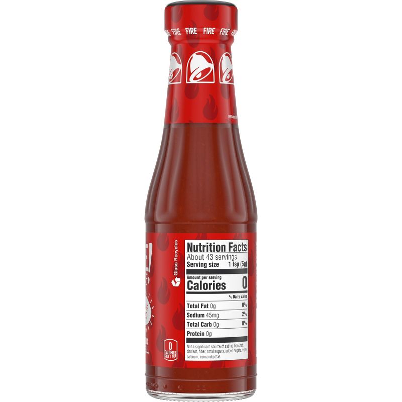 Taco Bell Fire Sauce 7.5oz