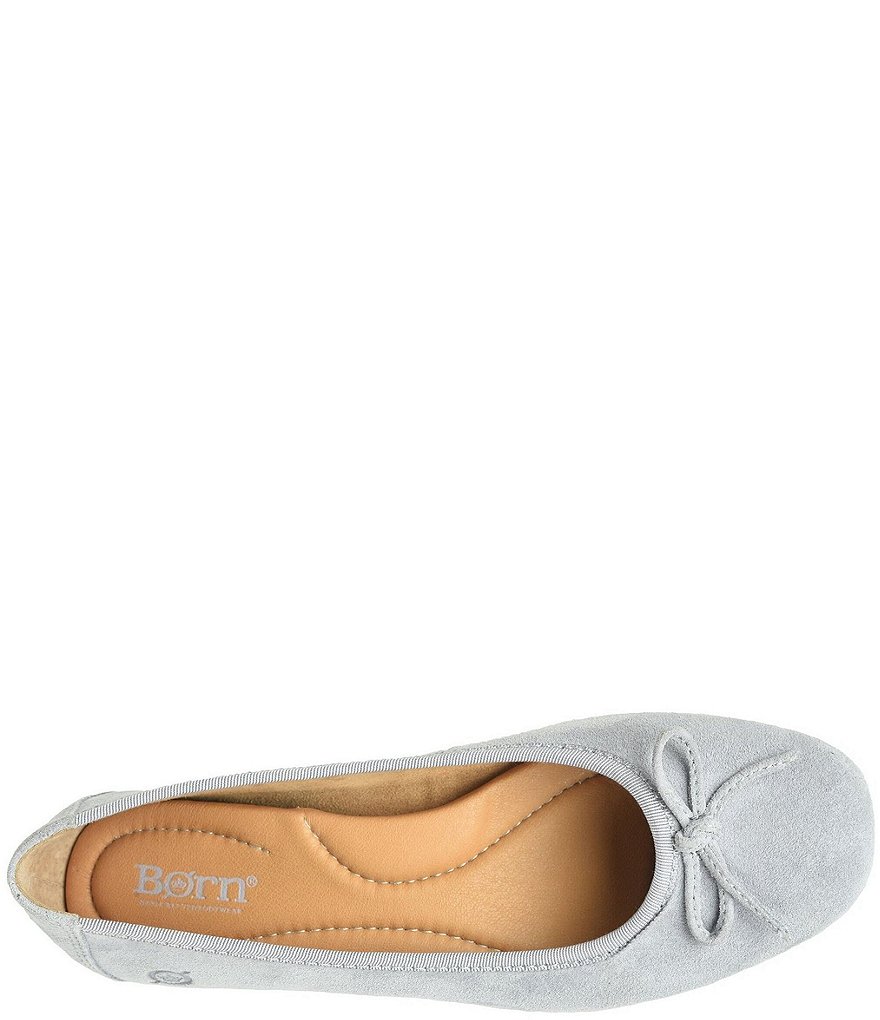 Born Brin Suede Leather Slip-On Flats