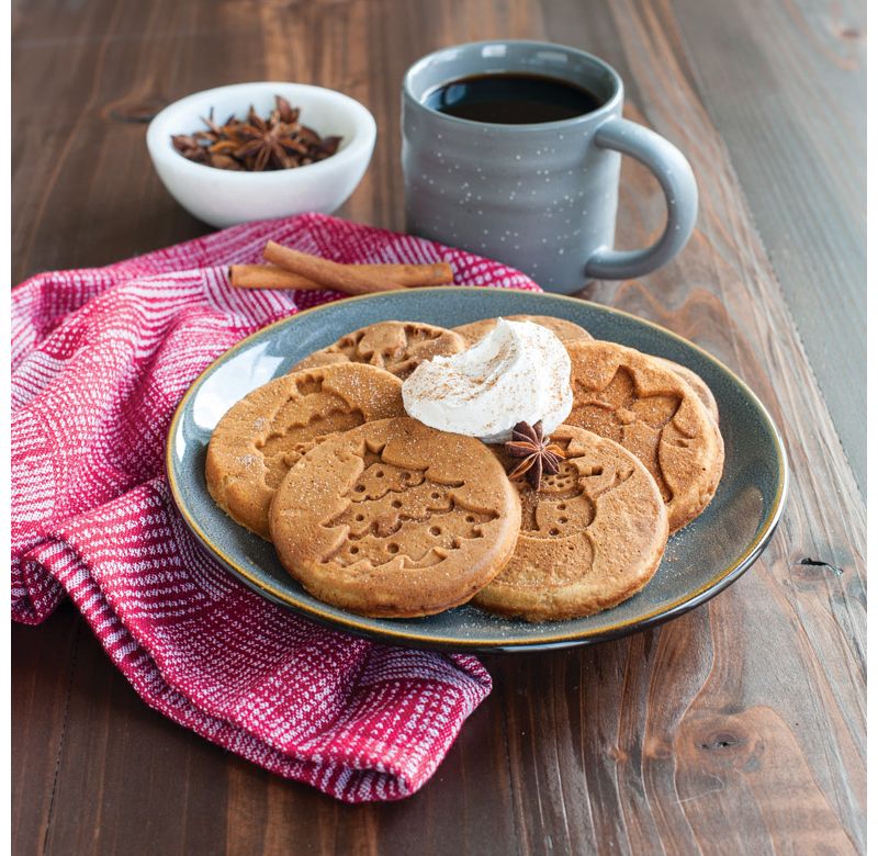 Nordic Ware Holiday Pancake Pan, Black