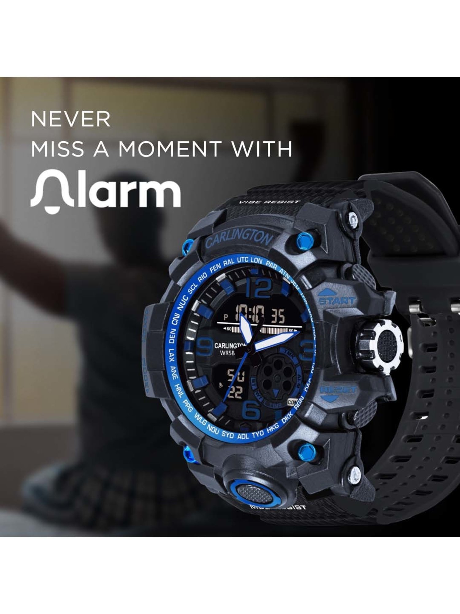 CARLINGTON Endurance 3355 Analog-Digital Watch for Men