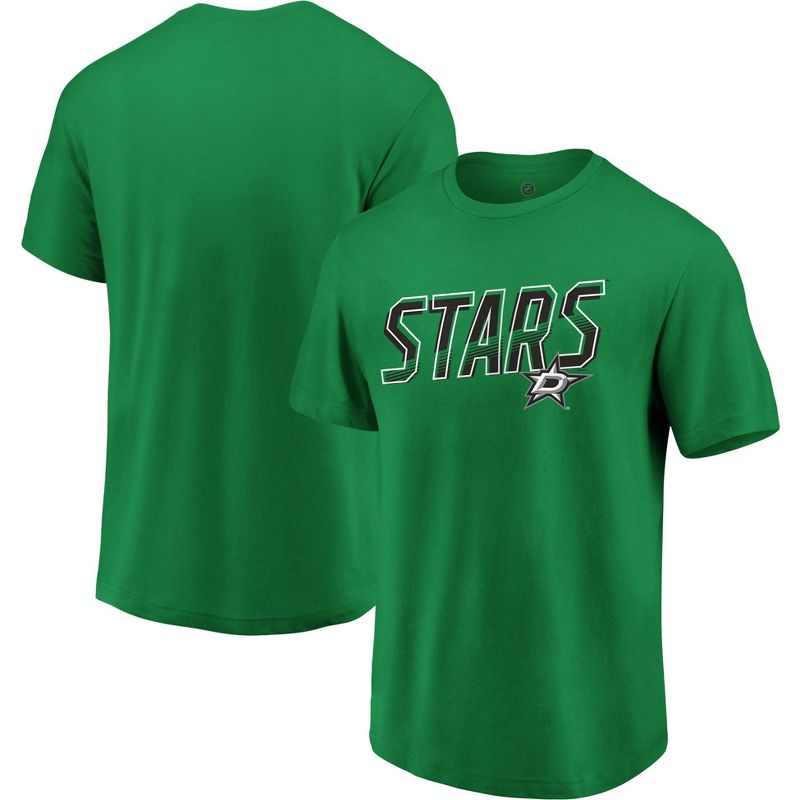 NHL Dallas Stars Men's Engage Horizon Short Sleeve T-Shirt - XXL