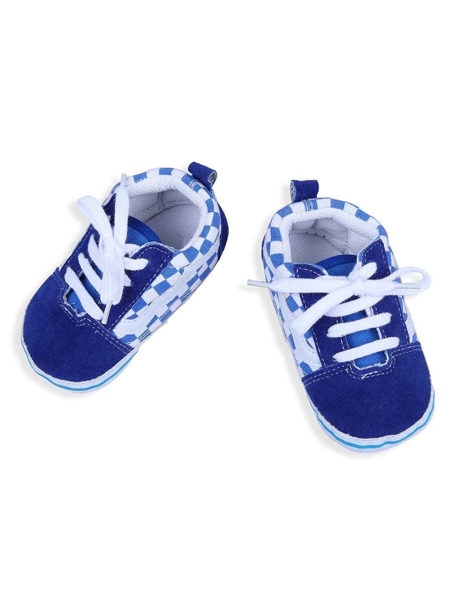 Baby Moo Kids Blue Casual Booties